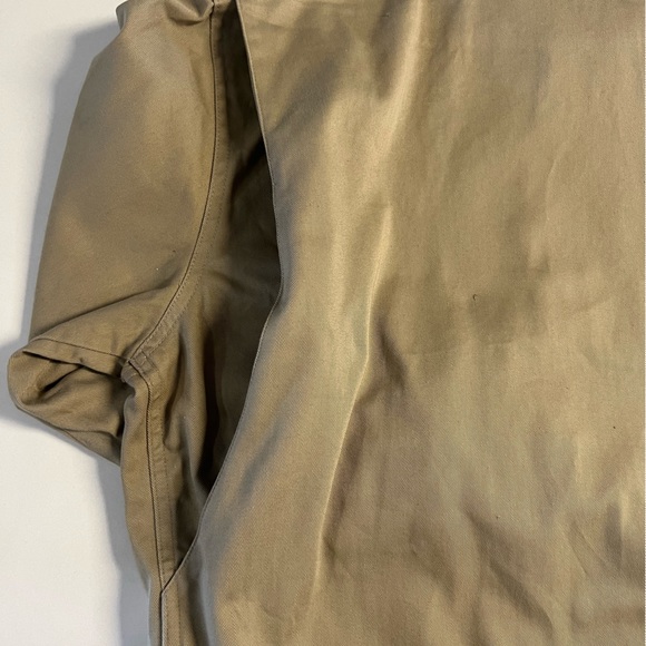 *Vintage Ralph Lauren Khaki Bomber Jacket Size 8 - Picture 3 of 6